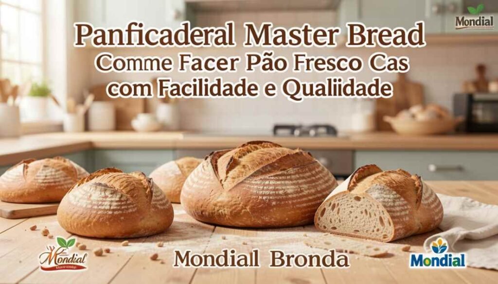 panificadora mondial master bread