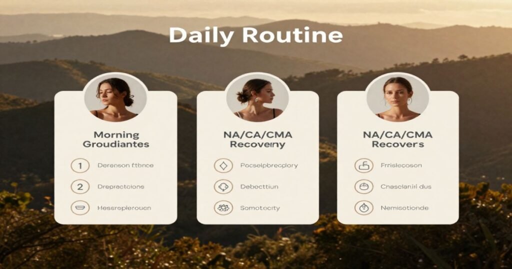 Simple Steps to Build a Daily Routine That Supports NA, CA, or CMA Recovery at Home